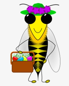 Flower,honey Bee,food - Easter Bee, HD Png Download, Free Download