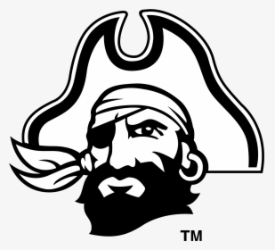 Transparent Pittsburgh Pirate Clipart - Ecu Pirates, HD Png Download, Free Download