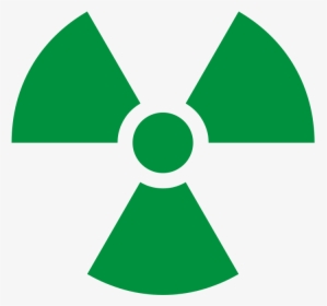 Green Radiation Symbol Transparent, HD Png Download, Free Download