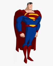 Justice League Cartoon Superman , Png Download - Cartoon Superman Justice League, Transparent Png, Free Download