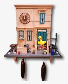 Sesame Street Cuckoo Clock"   Class="img Responsive - Shelf, HD Png Download, Free Download