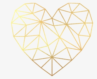 Png How I Learned - Geometric Heart Vector Png, Transparent Png, Free Download