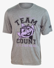 Team Count "123 Ah Ah Ah - Sesame Street Count T Shirt, HD Png Download, Free Download