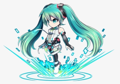 Hatsune Miku Brave Frontier, HD Png Download, Free Download