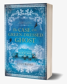 The Case Of The Green Dressed Ghost Book Cover, Blue - Case Of The Green Dress Ghost, HD Png Download, Free Download
