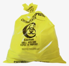 Plastic Bag Png - Yellow Medical Waste Bags, Transparent Png, Free Download