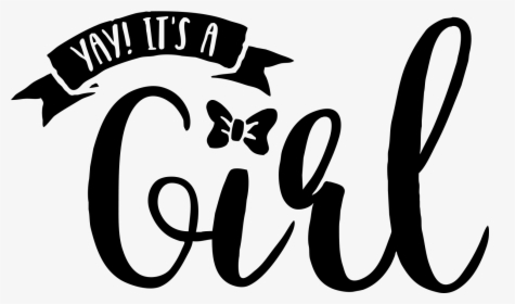 Free Its A Girl Svg, HD Png Download, Free Download