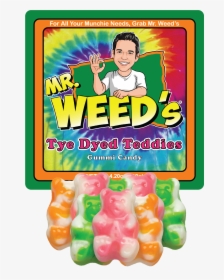 Tye Dyed Teddies Gummi Bears - Gummy Bear, HD Png Download, Free Download