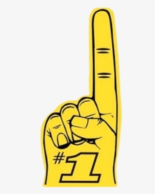 Number One Yellow Foam Hand - Cleveland Browns Foam Finger, HD Png Download, Free Download