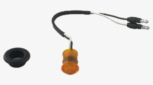 Truck Lite Marker/clearance Light, Amber Led Tl 33050y - Wire, HD Png Download, Free Download