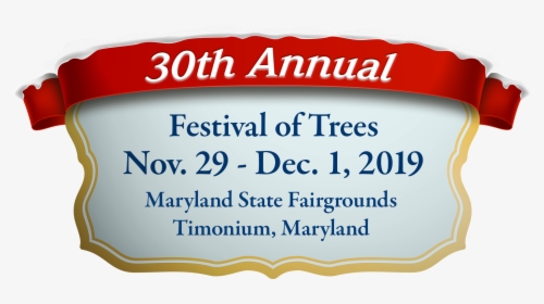 30th Annual Festival Of Trees, November Twenty-nineth - Calligraphy, HD Png Download, Free Download