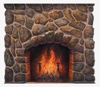 Fireplace Png Image - Christmas Fireplace Png, Transparent Png, Free Download