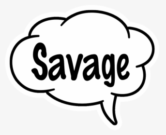 Drawing The Word Savage, HD Png Download, Free Download