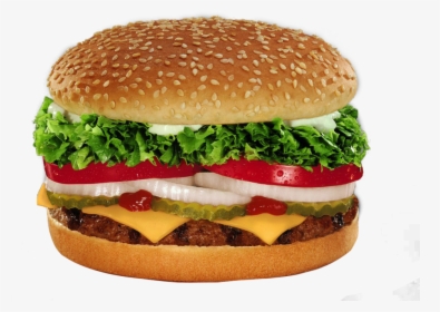 Burger King Whopper With Cheese Png Image - Whopper Png, Transparent Png, Free Download
