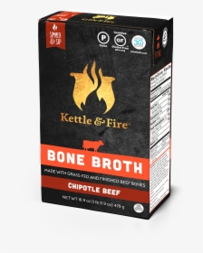 Chipotle Beef Bone Broth - Kettle And Fire Chicken Bone Broth, HD Png Download, Free Download