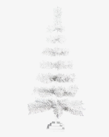 Tinsel Christmas Tree Png Transparent Image - Transparent Png Christmas Tree Png, Png Download, Free Download