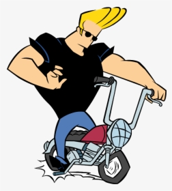 Share This Image - Johnny Bravo En Moto, HD Png Download, Free Download