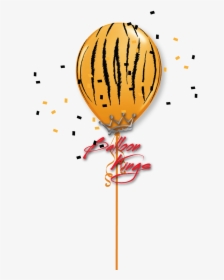 11in Tiger Stripes - Cow Print Balloon Png, Transparent Png, Free Download
