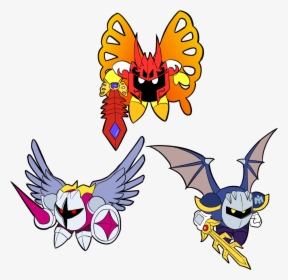 Kirby Could Destroy All Three Of Them - Morpho Knight Meta Knight Galacta Knight, HD Png Download, Free Download