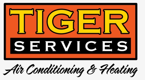 Tiger Services Air Conditioning & Heating Logo - Orange, HD Png Download, Free Download