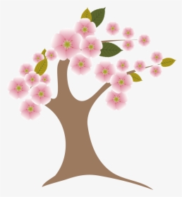 Cherry Blossom Tree Trunk - Cherry Blossom, HD Png Download, Free Download