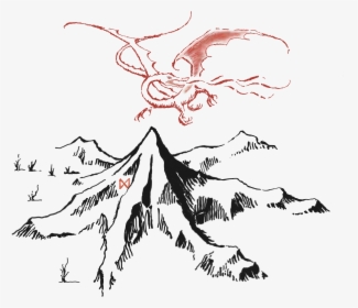 Smaug And The Lonely Mountain, HD Png Download, Free Download