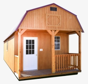 Treated Lofted Barn Cabin Image - Plank, HD Png Download, Free Download