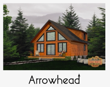 Cabin Series By True North Log Homes - Cottage, HD Png Download, Free Download