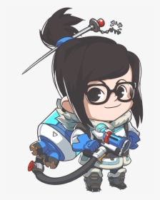 Overwatch Mei Cute Spray, HD Png Download, Free Download