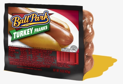 Ball Park Turkey Franks - Hot Dogs In Package, HD Png Download, Free Download
