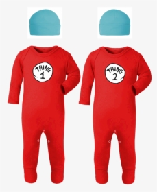 Thing 1 And Thing 2 Toddler Pajamas, HD Png Download, Free Download