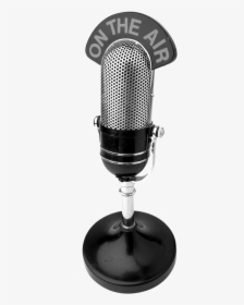 Vintage Radio Microphone - Old Mic Vintage Png, Transparent Png, Free Download