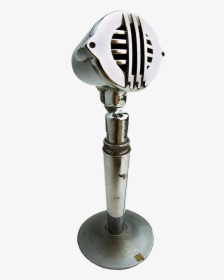Retro Microphone On Stand Png Image - Portable Network Graphics, Transparent Png, Free Download