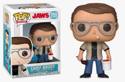 Earlier This Year Funko Released The Long Awaited Jaws - Funko Pop Jaws Brody, HD Png Download, Free Download