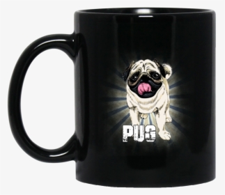 Pug Friend Graphic With Sweet Face To Face Mug"  Class="lazyload - There Are Only 2 Difficult Things In Computer Science, HD Png Download, Free Download