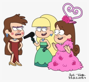 Dipper Pines Gets Dressed-up - Cartoon, HD Png Download, Free Download