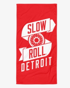 Slow Roll Detroit White Cut Mockup Flat Flat White, HD Png Download, Free Download