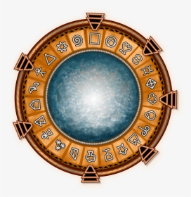 Vector Version Of The Original Energy Symbols Stargate - Circle, HD Png Download, Free Download