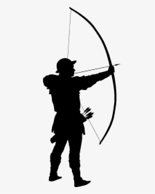 Longbow Archer - Longbow Archer Silhouette, HD Png Download, Free Download