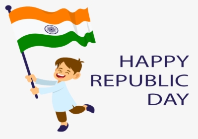 Happy Republic Day Png Image - Cartoon, Transparent Png, Free Download