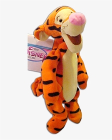 Tigger Winnie The Pooh Plush Stuffed Toy Disney Store - Tigger Bean Bag Plush, HD Png Download, Free Download