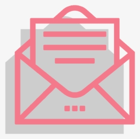 Email Icon - Email Icons Pink Png, Transparent Png, Free Download