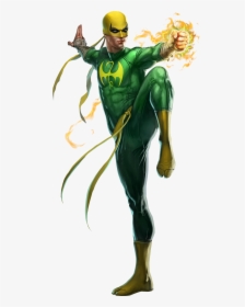 Iron Fist Comic Costume, HD Png Download, Free Download
