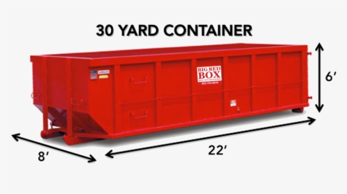 Picture - All Waste 30 Yard Dumpster, HD Png Download, Free Download