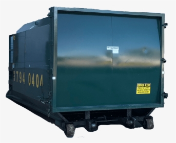 Rolloff Dumpster Commercial - Railroad Car, HD Png Download, Free Download