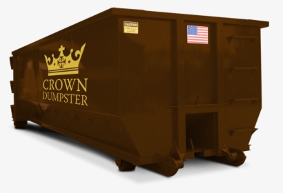 Crown Dumpster 20 Yard Dumpster Containers - Truck, HD Png Download, Free Download