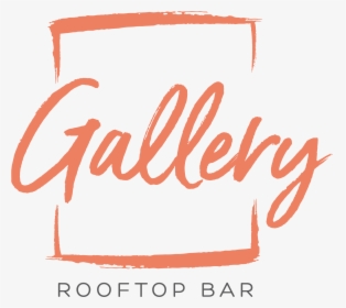 9 Logo Gallery Rooftop Bar Vollton - Calligraphy, HD Png Download, Free Download