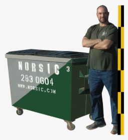 3 Cubic Yard Dumpster, HD Png Download, Free Download