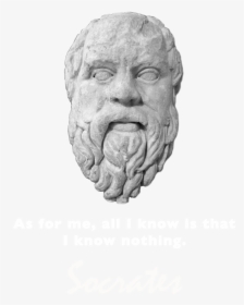 Planet Me Tee - Socrates Head Png, Transparent Png, Free Download
