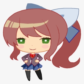 Doki Doki Cute Monika, HD Png Download, Free Download